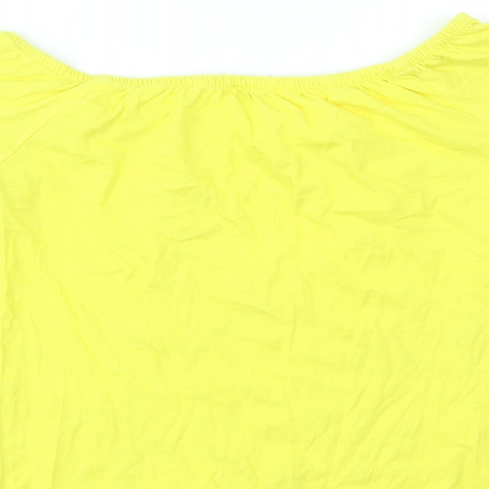 Matalan Womens White Basic T-Shirt Size 8