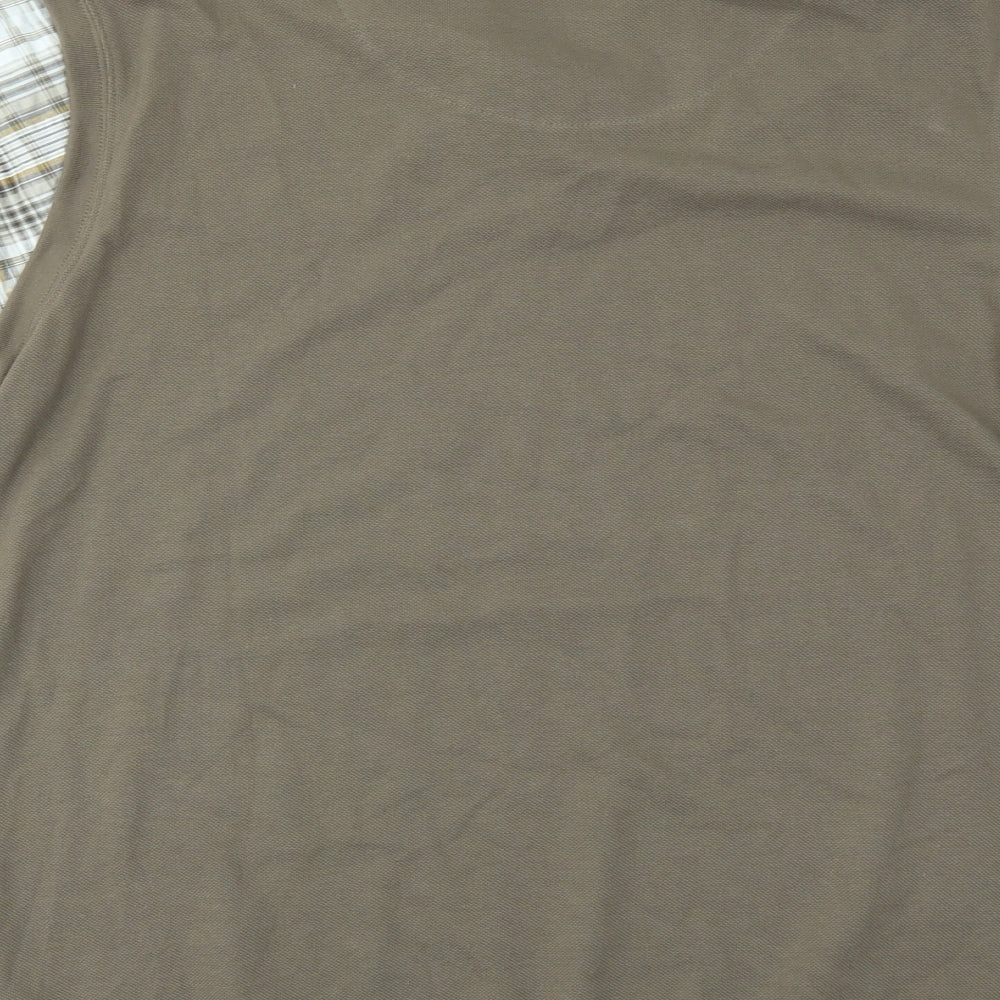 Cotton Traders Mens Brown Pullover Sweatshirt Size L