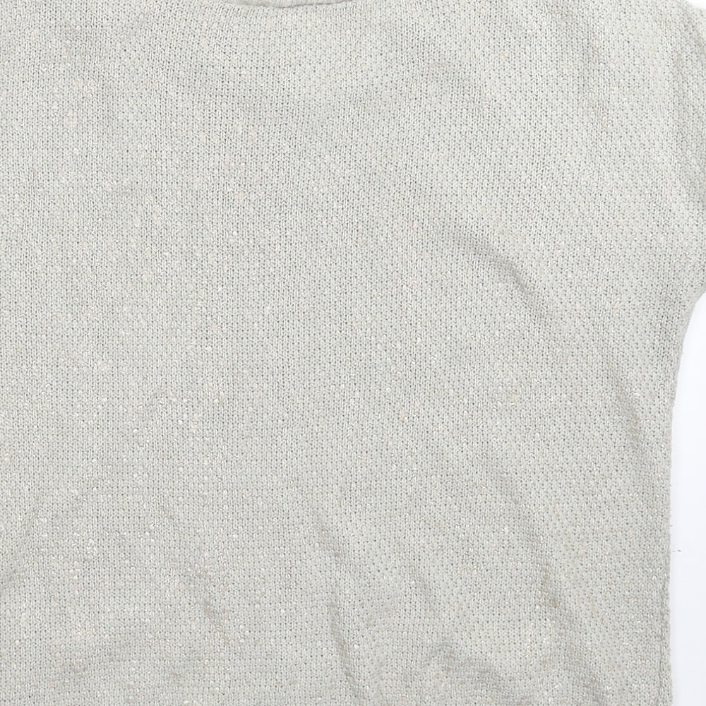 George Womens Grey Knit Pullover Jumper Size 12