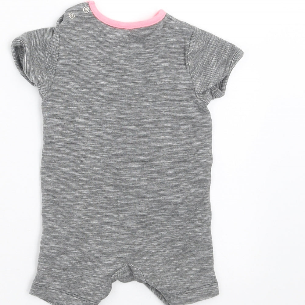 NEXT Baby Grey Romper One-Piece Size 3-6 Months - I like you