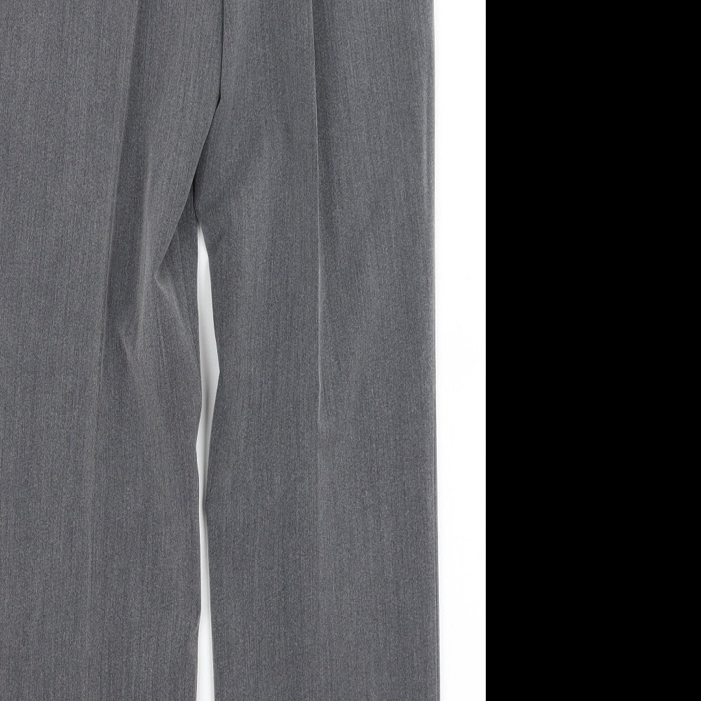 Bonmarché Womens Grey Trousers Size 12 L28.5 in