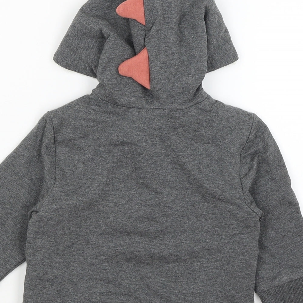 Tommy Bahama Baby Grey Full Zip Jumper Size 9-12 Months