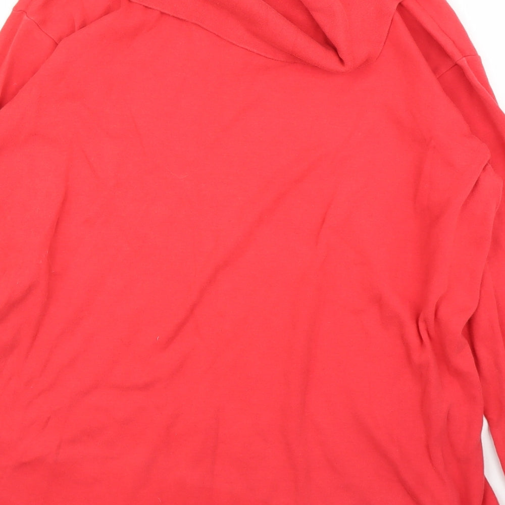 Preworn Womens Red Pullover Jumper Size 10