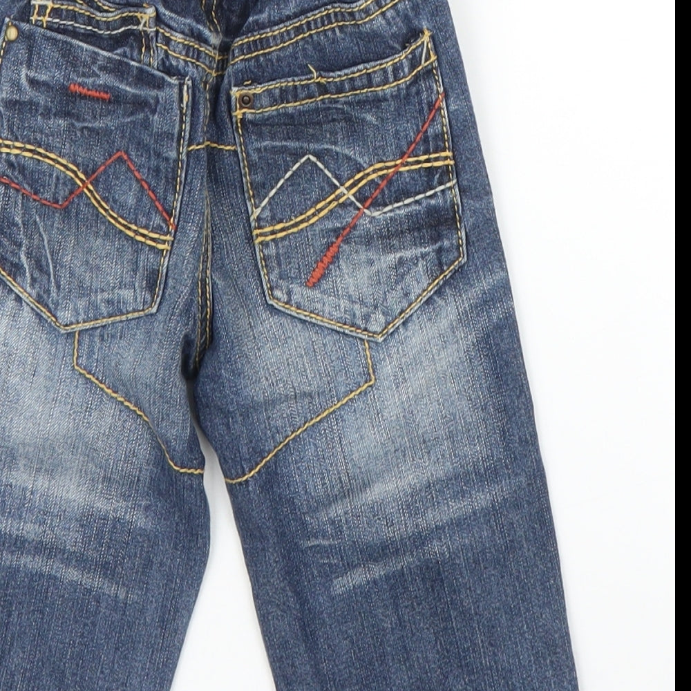 NEXT Boys Blue Denim Capri Jeans Size 9-12 Months