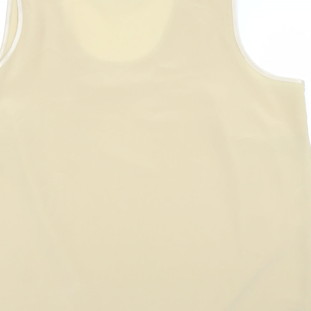 Classics Womens Gold Basic Blouse Size 24
