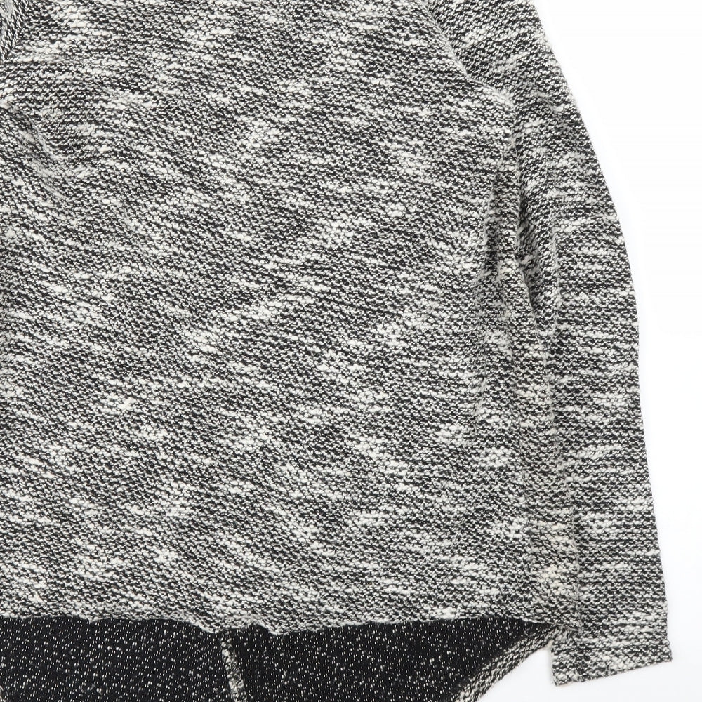 Amisu Womens Grey Cardigan Jumper Size M