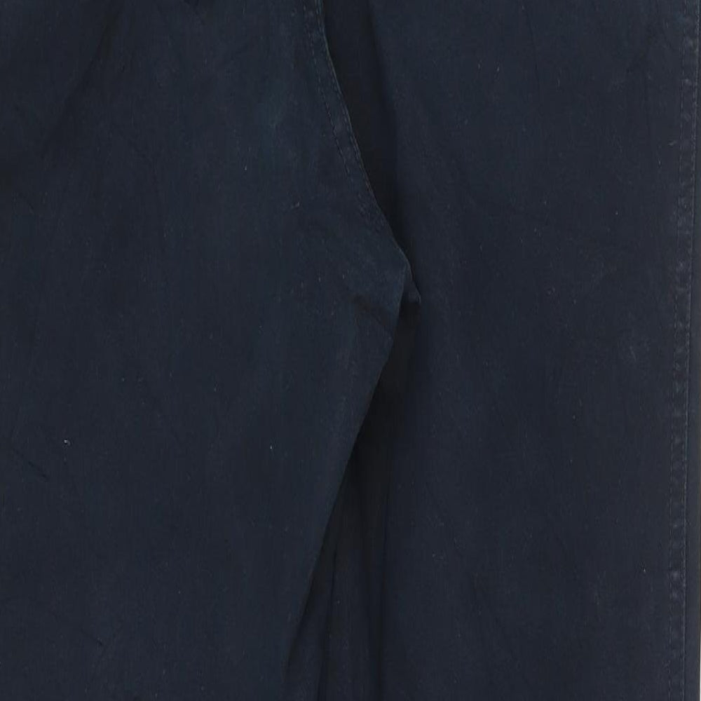 fade out Womens Black Straight Jeans Size 36 L31 in