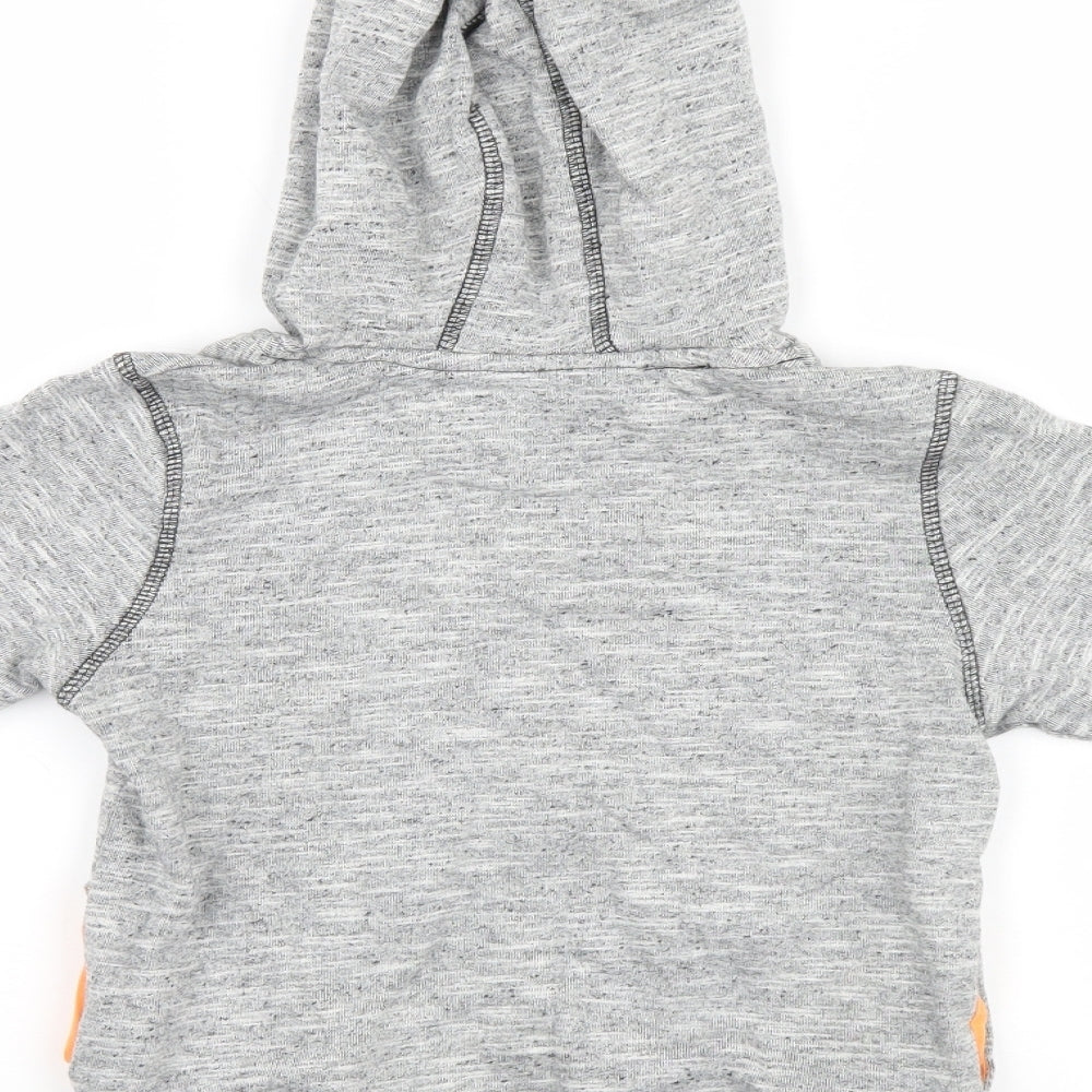 H&M Boys Grey Pullover Hoodie Size 5-6 Years