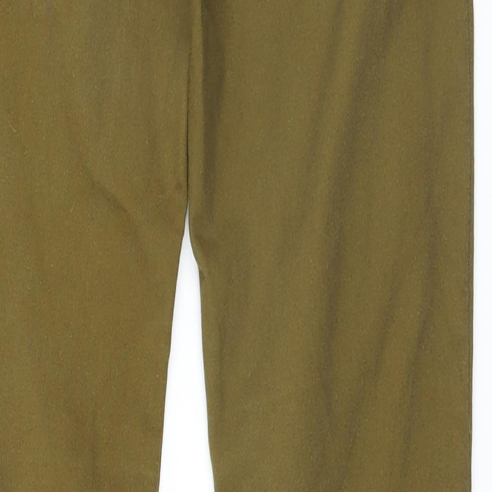 H&M Womens Green Skinny Jeans Size 34 L29 in