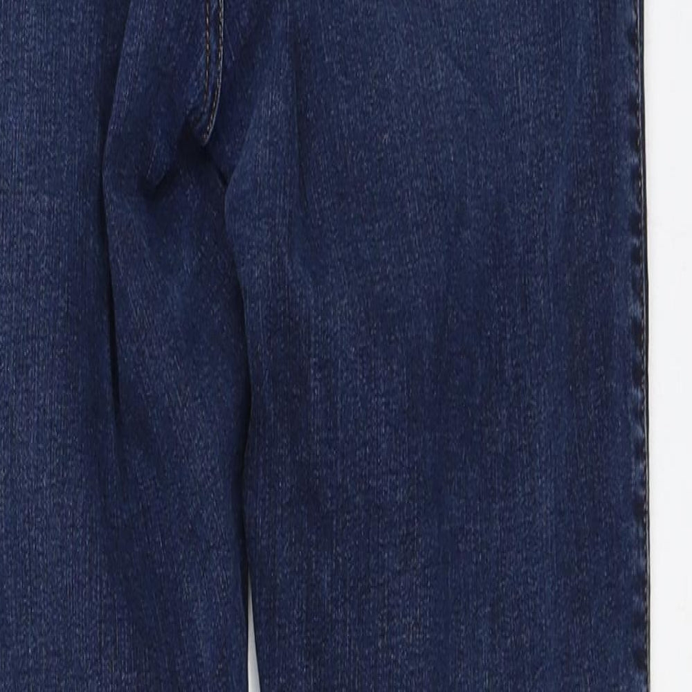 New Look Womens Blue Skinny Jeans Size 10 L28 in