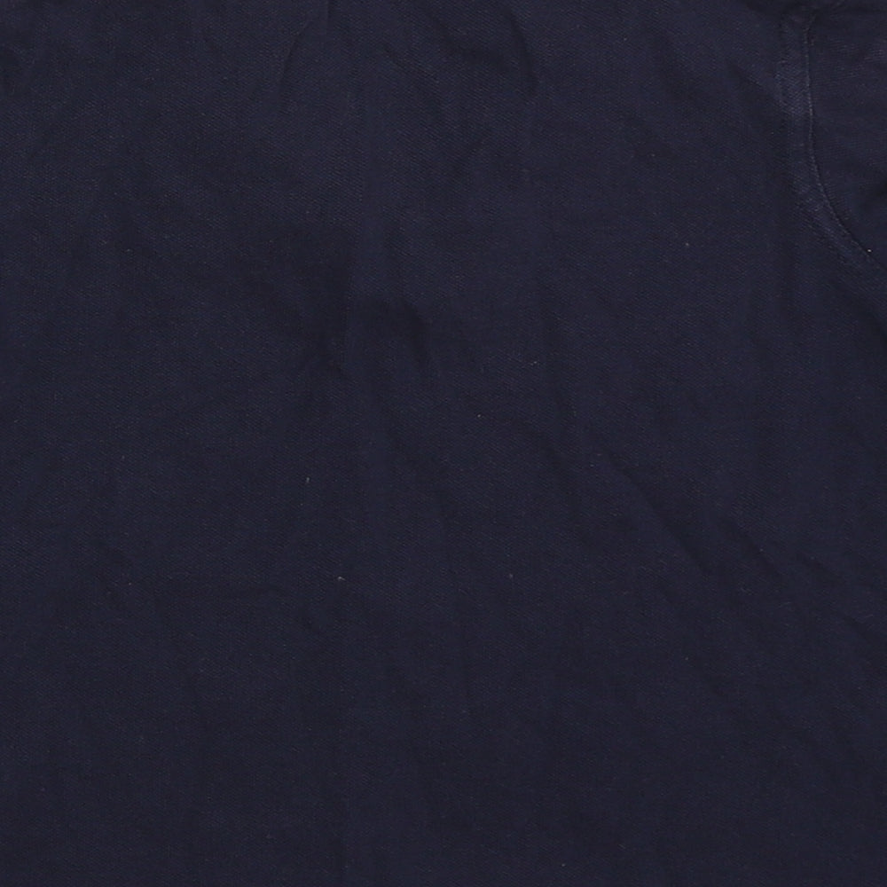 George Boys Blue Basic Polo Size 5-6 Years