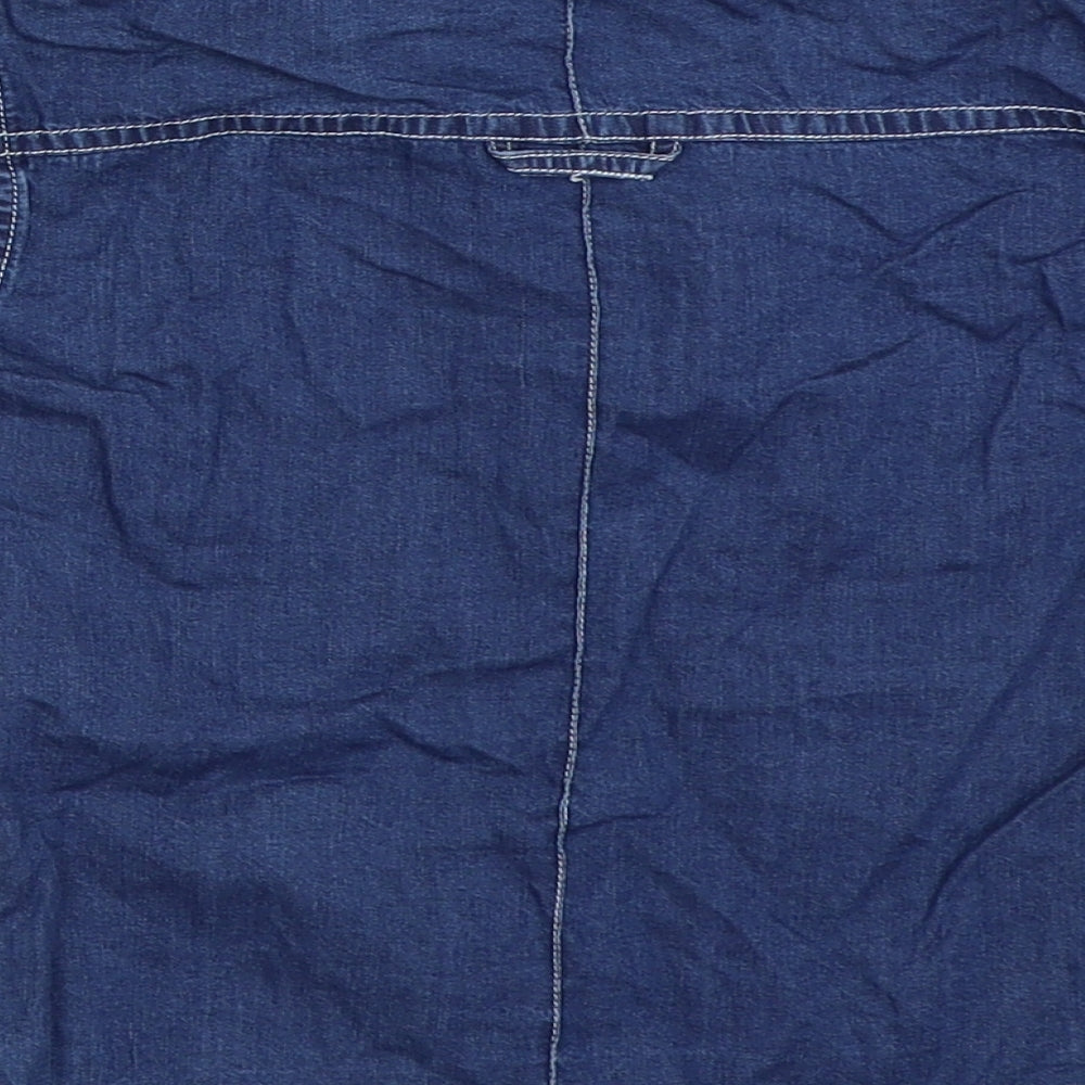 Envy Boys Blue Basic Button-Up Size 4 Years