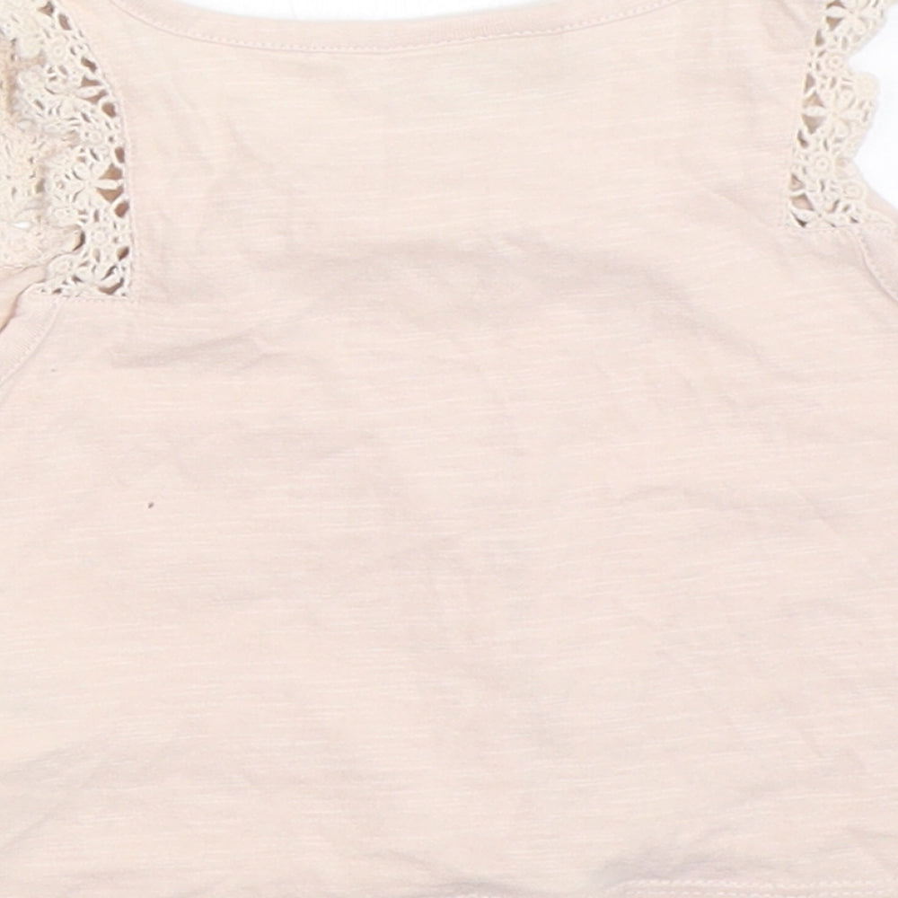 NEXT Girls Pink Basic Tank Size 3 Years