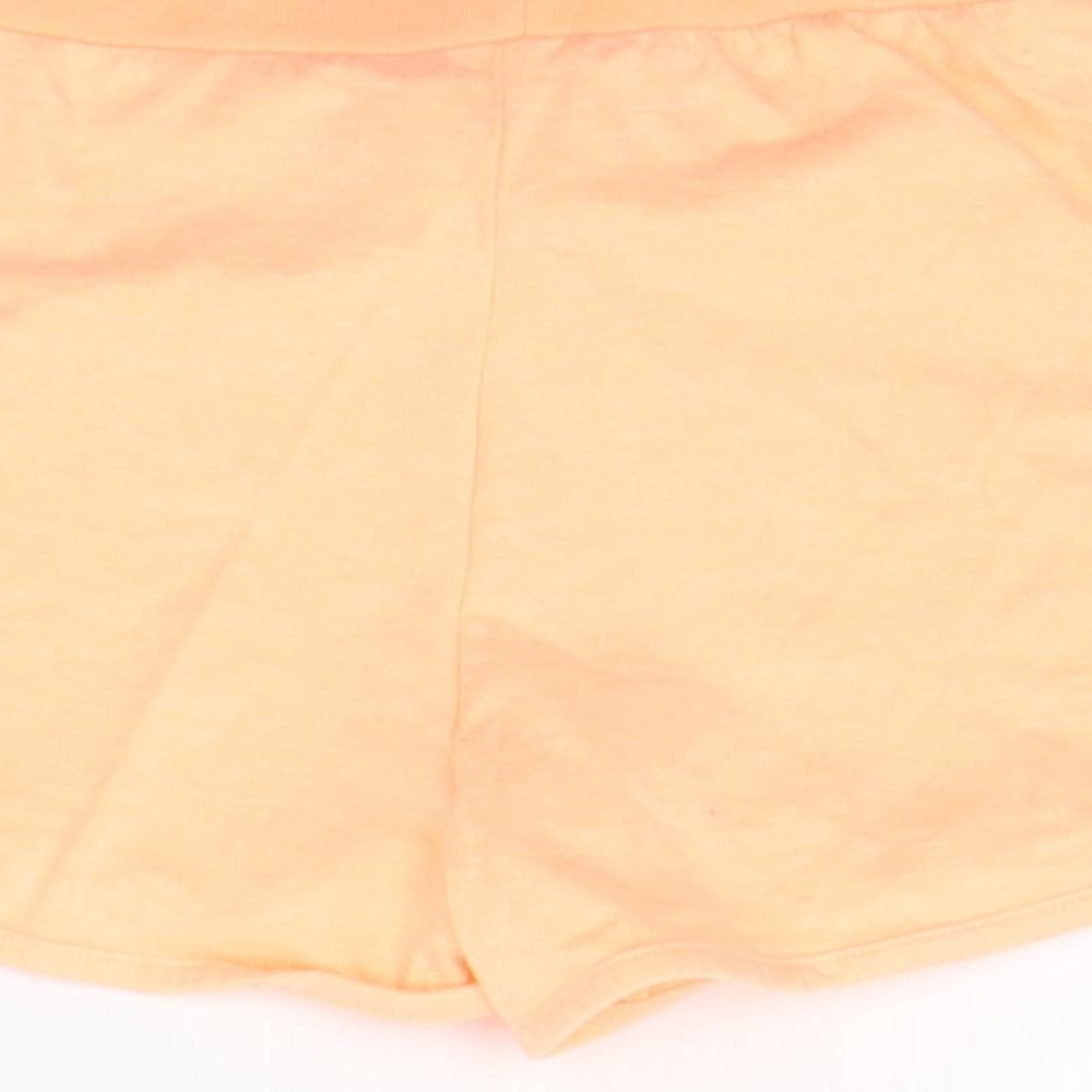 MISS EVIE Girls Orange Hot Pants Shorts Size 11-12 Years