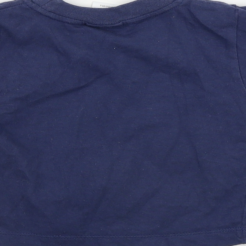 Ladybird Boys Blue Basic T-Shirt Size 3-6 Months