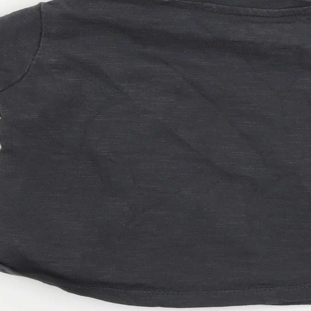 F&F Boys Grey Basic T-Shirt Size 3-6 Months