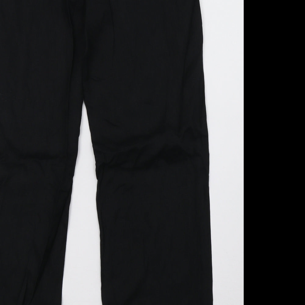 kookat Womens Black Trousers Size 12 L32 in