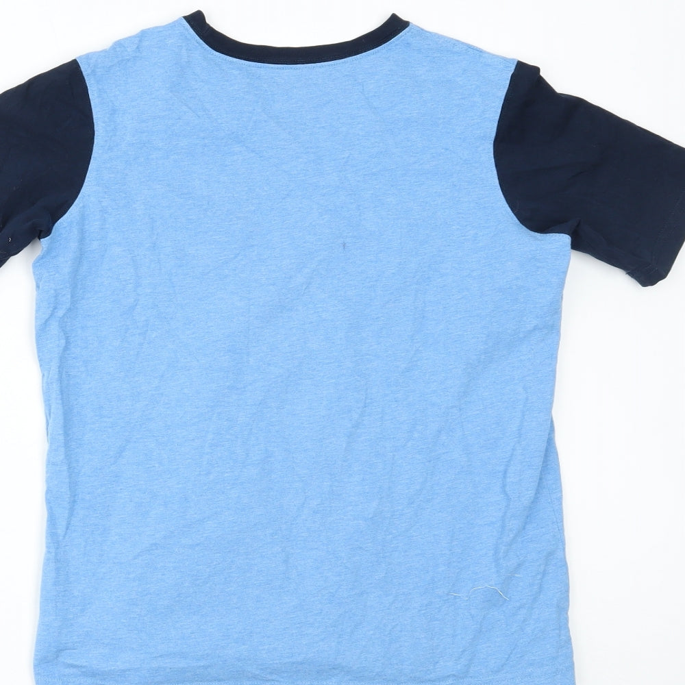 Lands' End Boys Blue Basic T-Shirt Size M