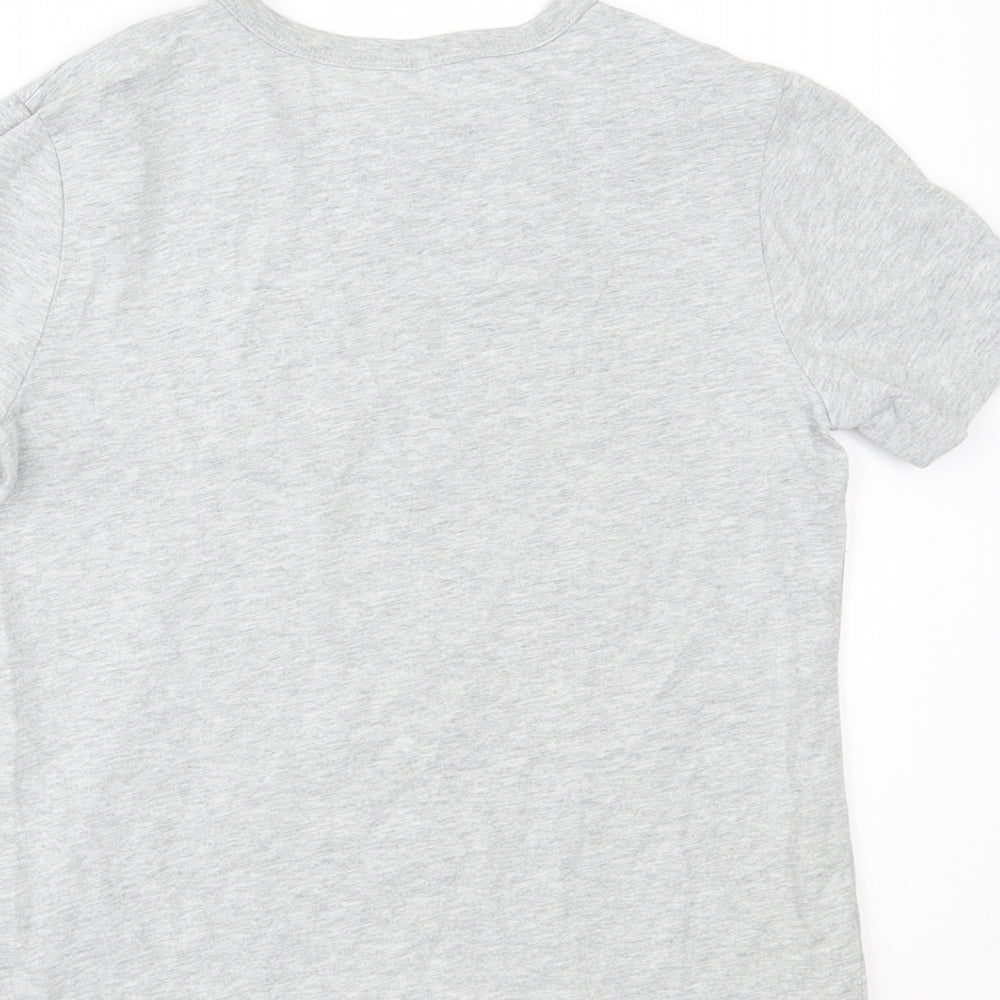 Preworn Boys Grey Basic T-Shirt Size M