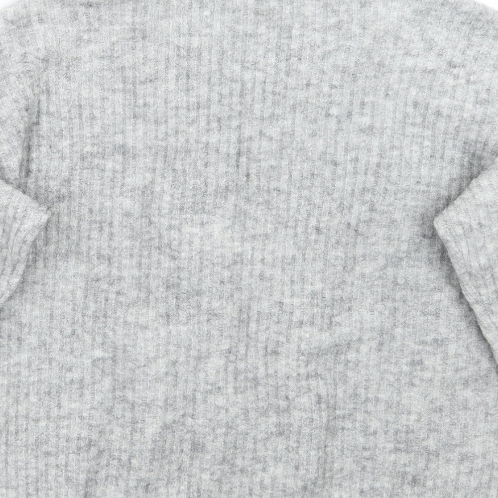 H&M Womens Grey Pullover Jumper Size S