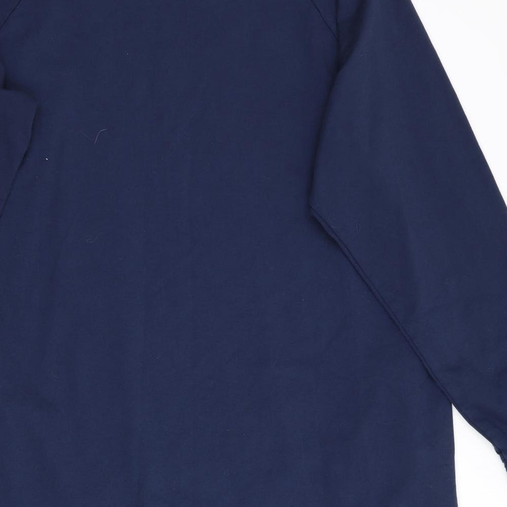 Tillets Womens Blue Tunic Sweatshirt Size M