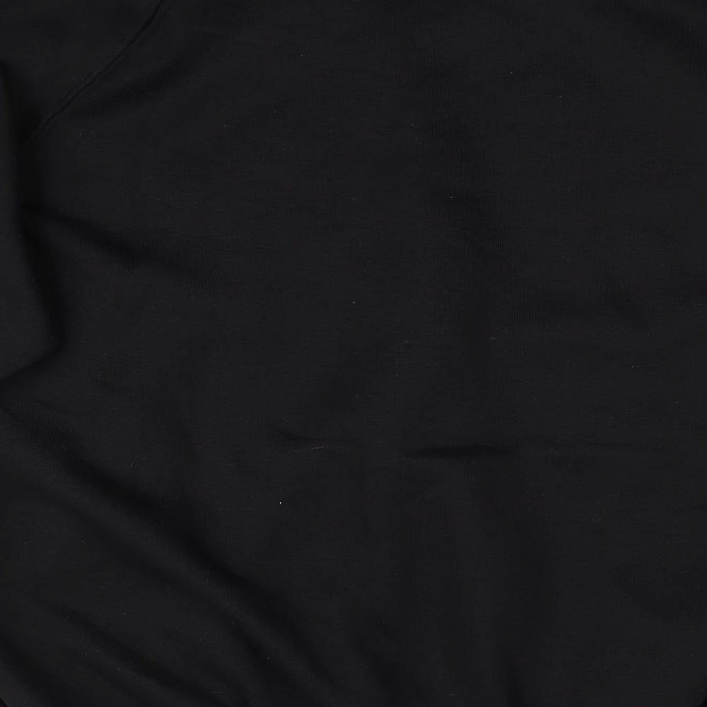 Capricorn Mens Black Pullover Sweatshirt Size L