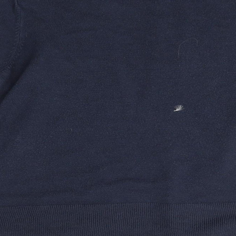 Marks & Spencer Womens Blue Cardigan Jumper Size M