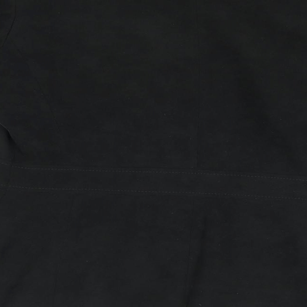 M&Co Womens Black Jacket Coat Size 10