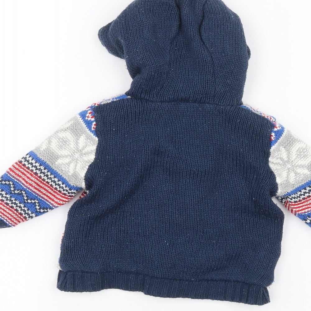 George Baby Blue Jacket Size 3-6 Months