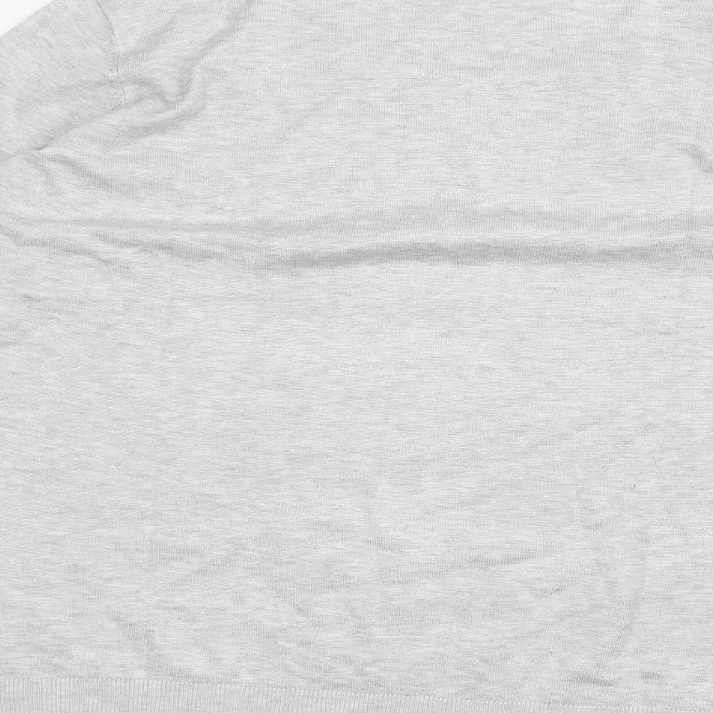 Capsule Womens Grey Basic T-Shirt Size 10