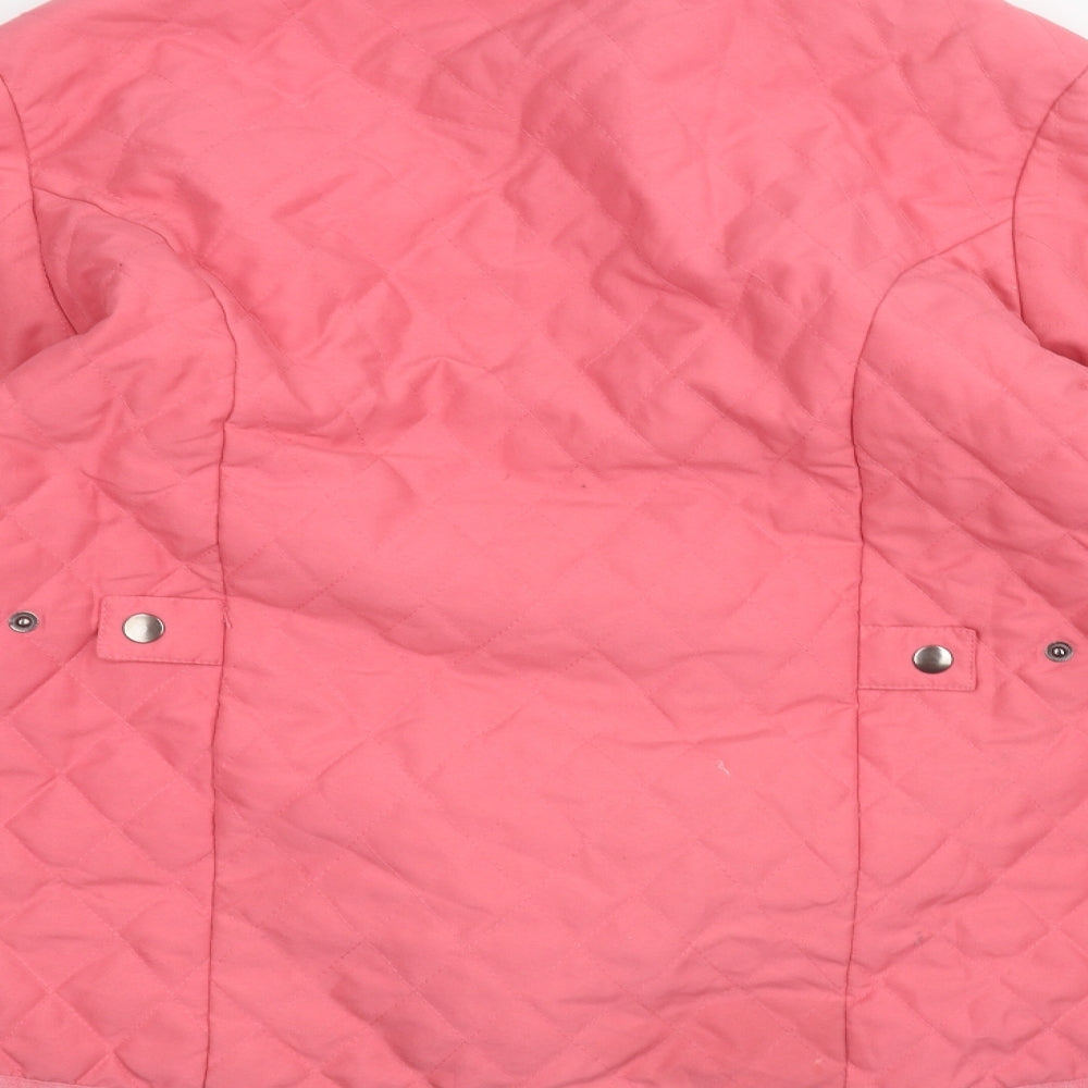 P.G.field Womens Pink Jacket Size M