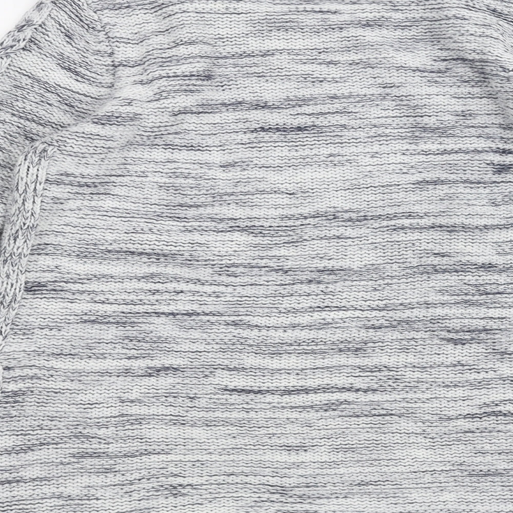 Oasis Womens White Pullover Jumper Size M