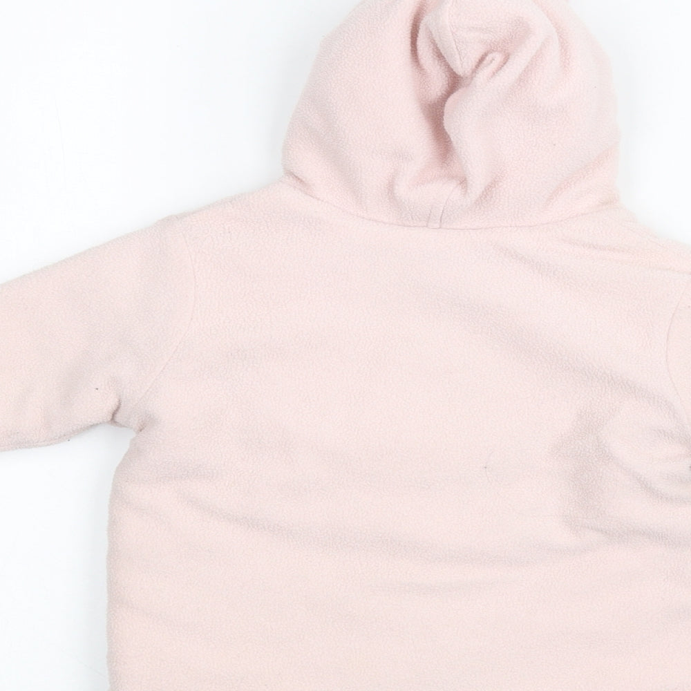 Cherokee Baby Pink Parka Coat Size 9-12 Months