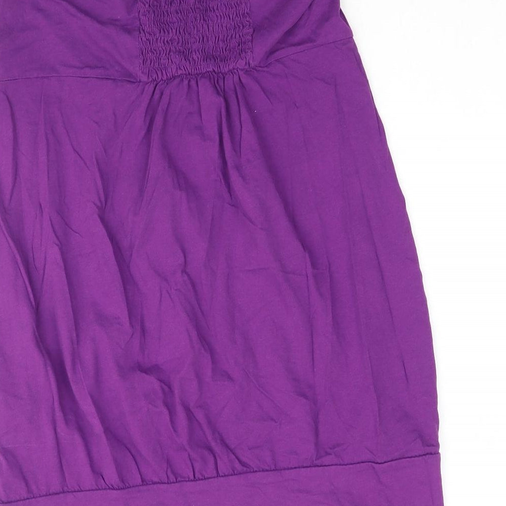 Select Womens Pink Basic Blouse Size 12