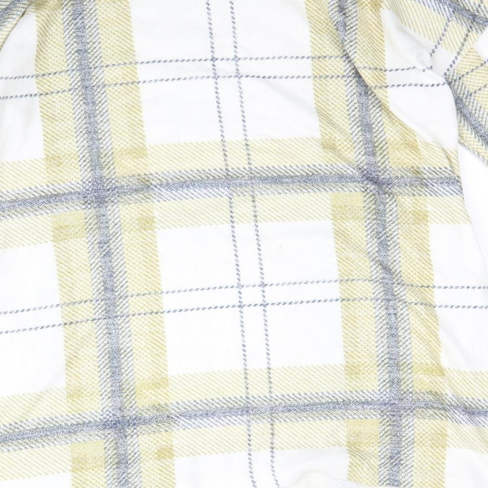 Bonmarché Womens Multicoloured Plaid Pullover Jumper Size 14