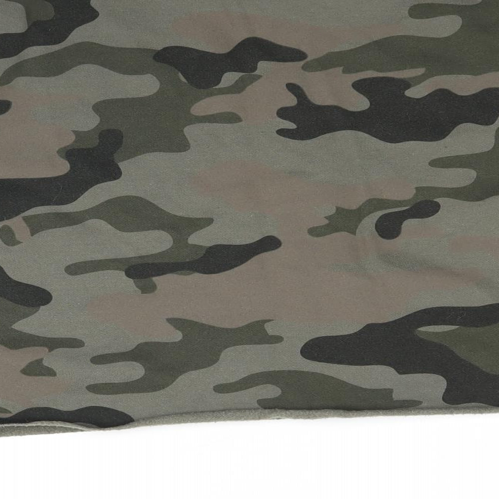 Primark Womens Green Camouflage Pullover Sweatshirt Size 2XS - Cropped