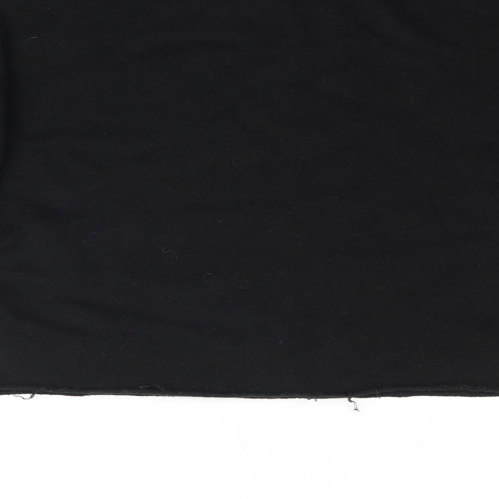 Primark Womens Black Pullover Sweatshirt Size XS - Cropped