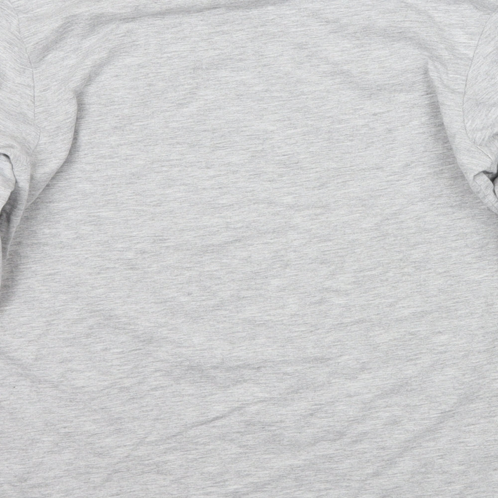 Urban Debt Boys Grey Basic T-Shirt Size 12 Years