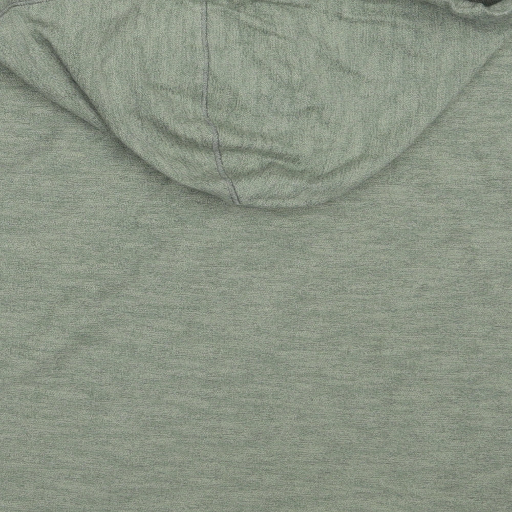 Marks & Spencer Womens Green Pullover Hoodie Size 8