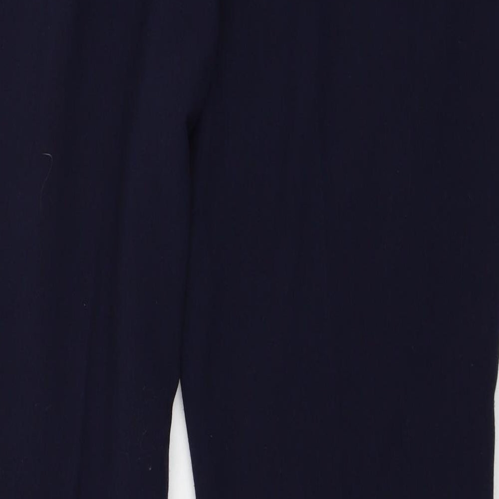 Bonmarché Womens Blue Trousers Size 12 L28 in
