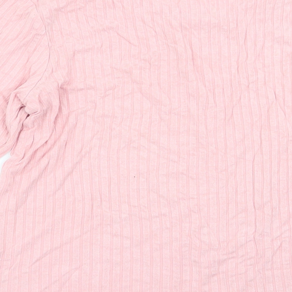 TU Girls Pink Basic T-Shirt Size 12 Years