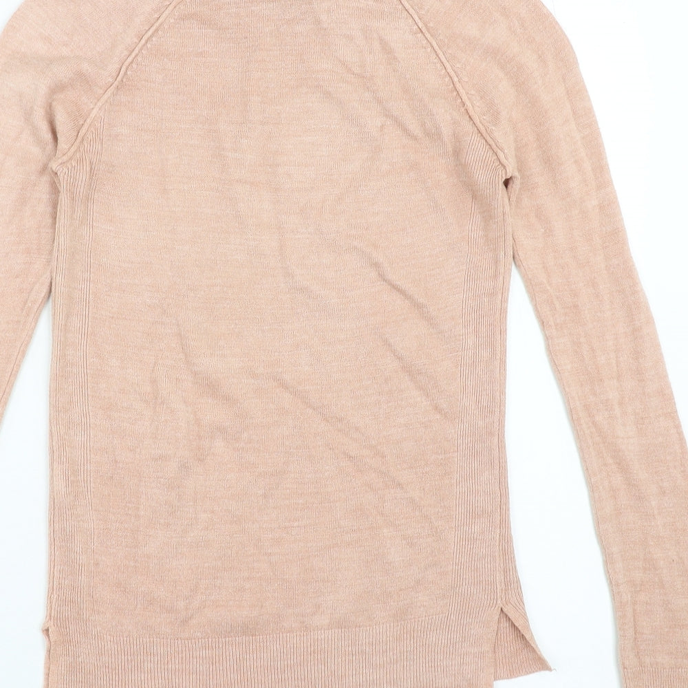 Primark Womens Pink Knit Pullover Jumper Size 6