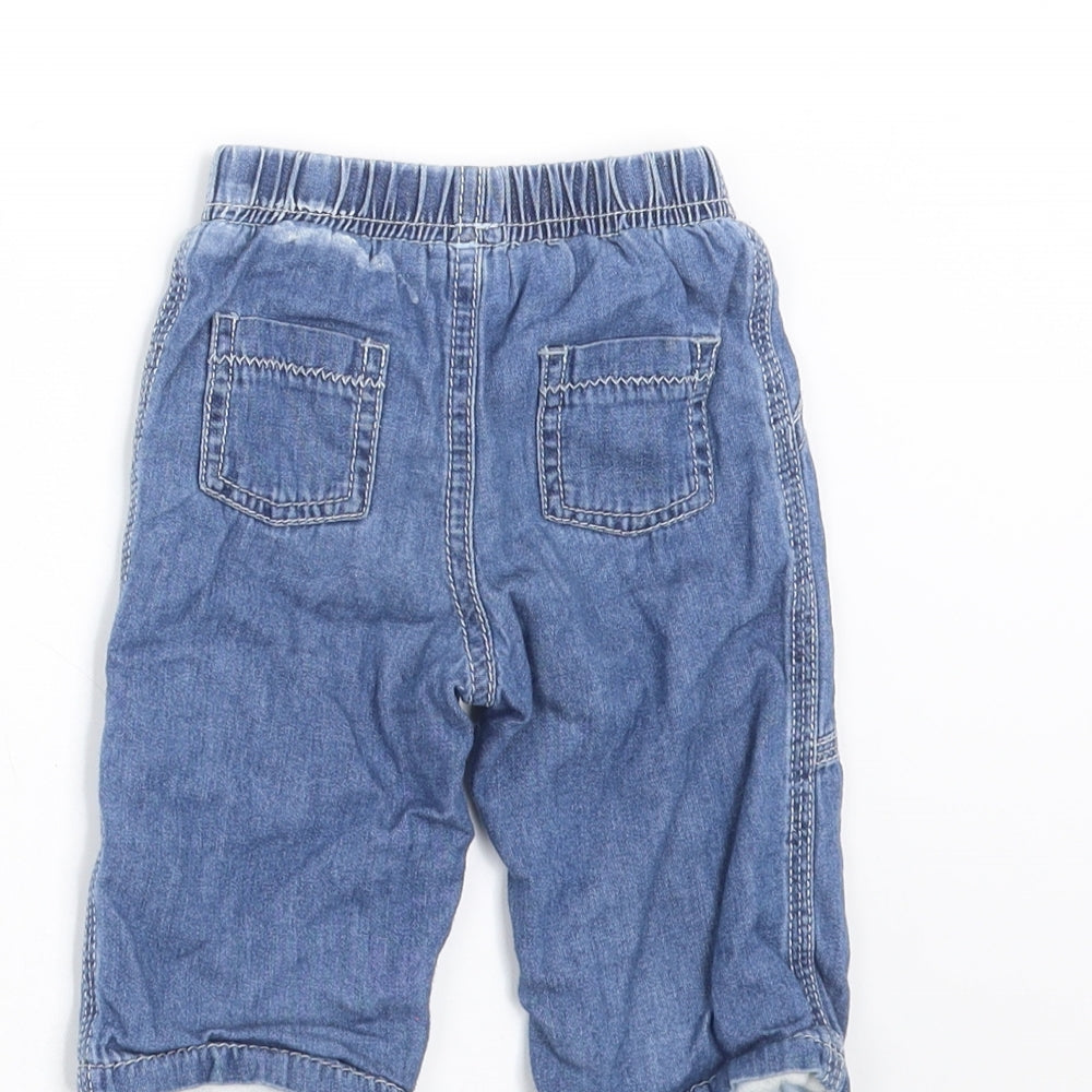 George Baby Blue Jeans Size 0-3 Months