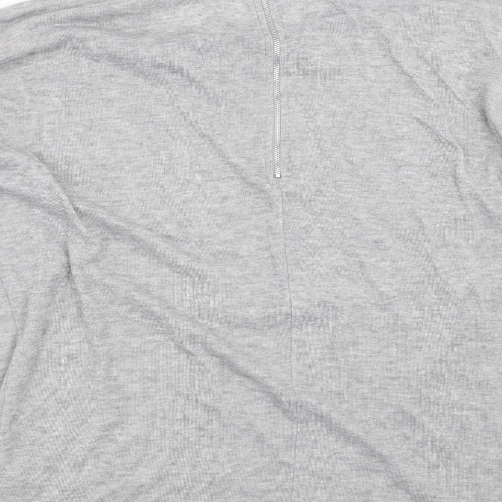 Primark Womens Grey Knit Pullover Jumper Size 8