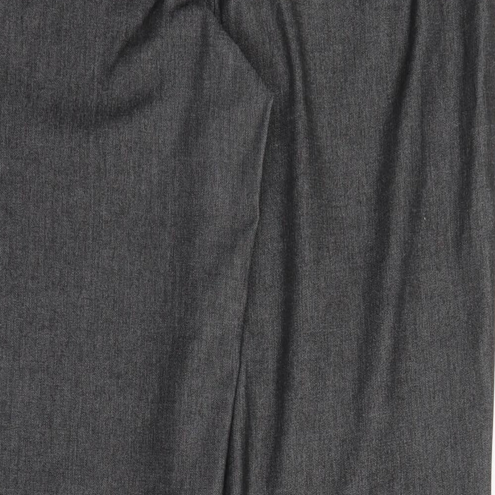 Marks & Spencer Womens Grey Trousers Size 32 in L28 in