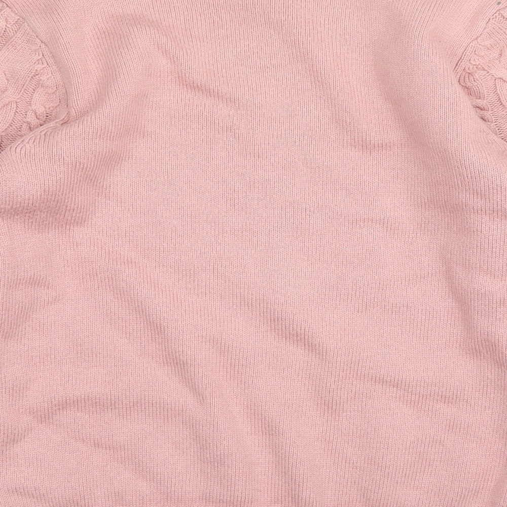 H&M Womens Pink Pullover Jumper Size S