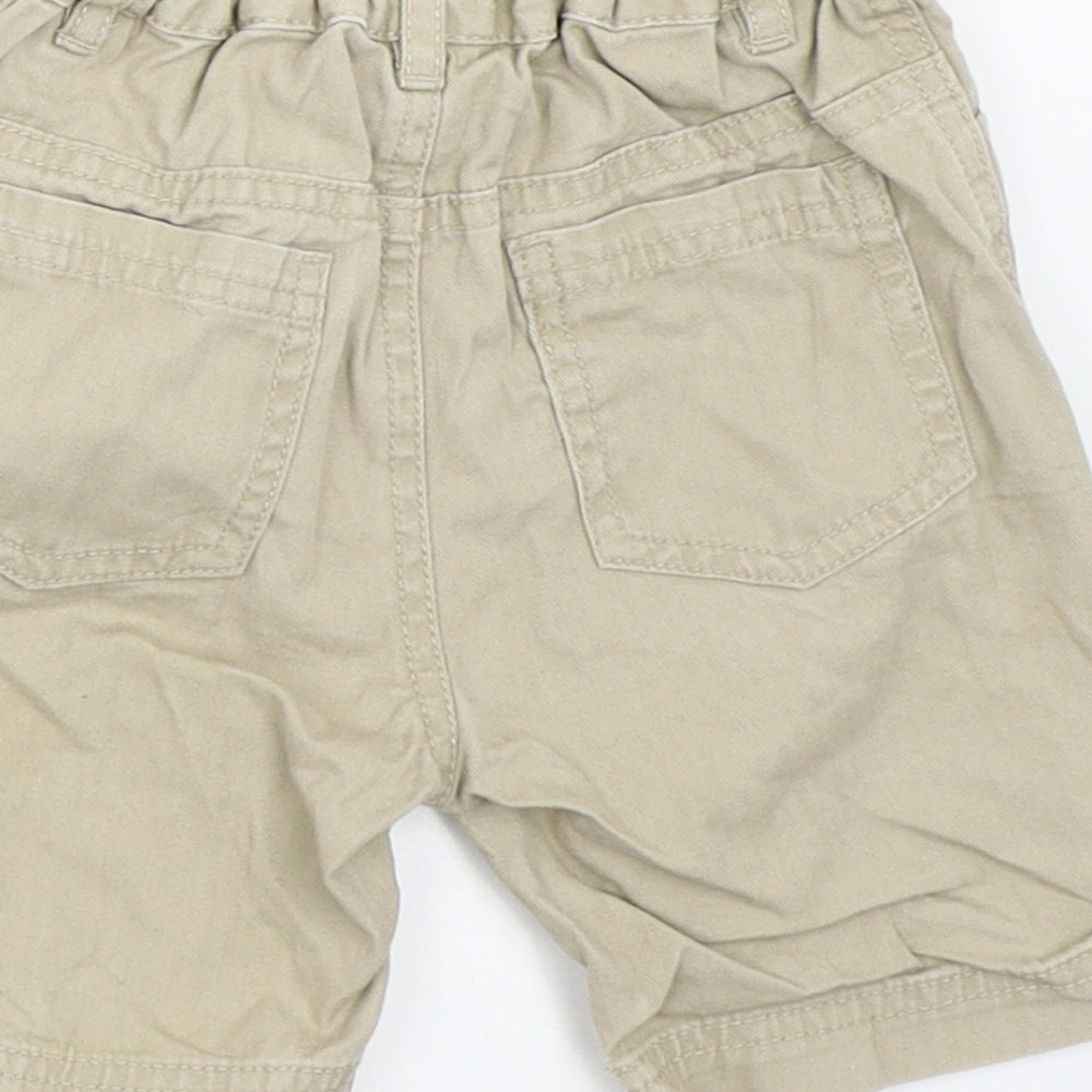 Baby Club Boys Beige Cropped Trousers Size 12 Months