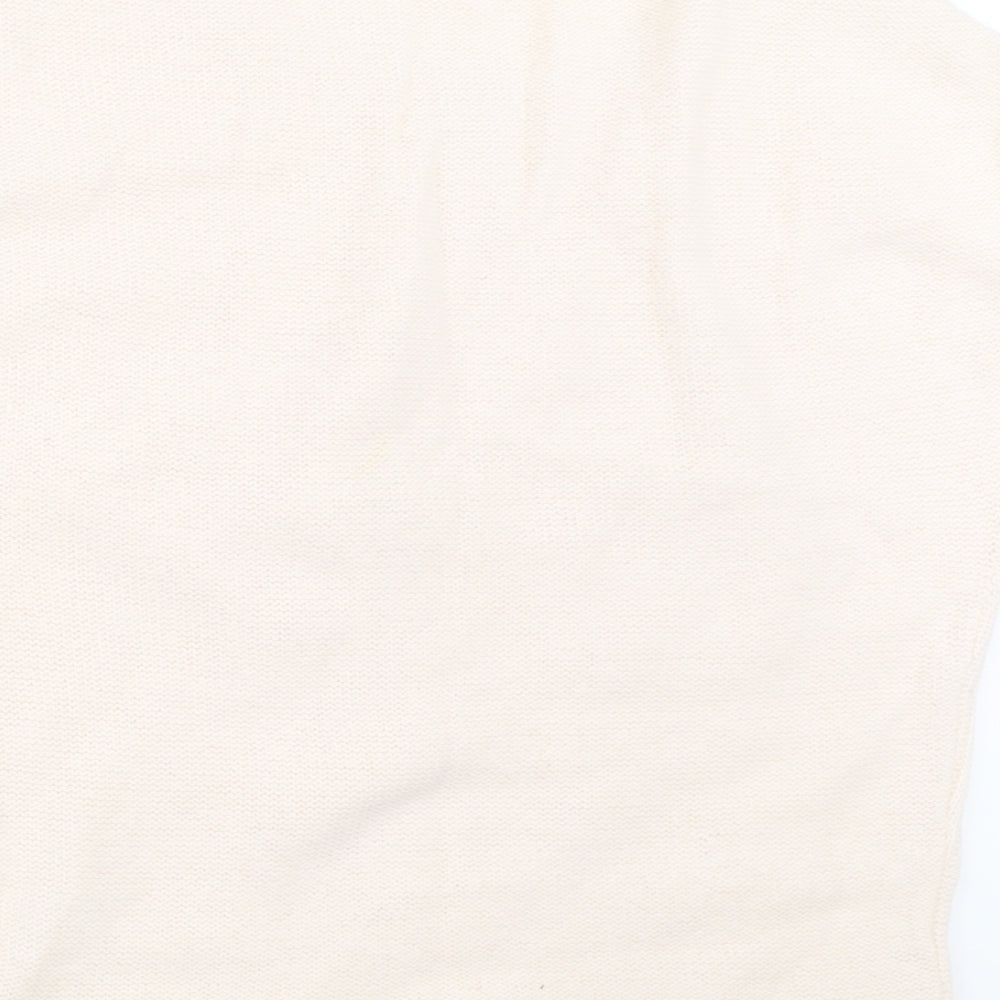 Papaya Womens Ivory Pullover Jumper Size 14