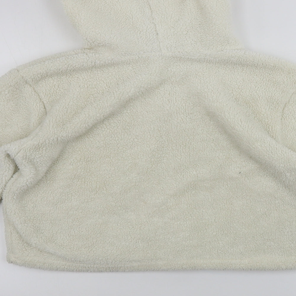 Select Womens Ivory Pullover Hoodie Size M