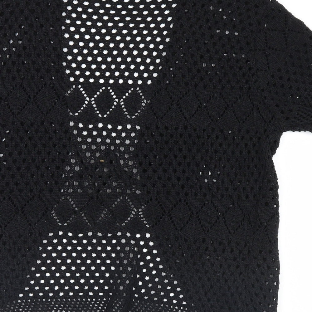 CHIC Womens Black Cardigan Jumper Size M